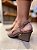 Scarpin Nude e detalhe Metalizado - Imagem 4