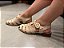 Sandália Fisherman Dots Off White - Imagem 1