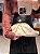 Bolsa Pelica Fecho Flor Off White - Imagem 4