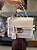 Bolsa Quadrada Croco Chave Off White - Imagem 1