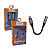 Adaptador Kaidi iPhone - P2 KD-163 - Imagem 1