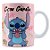 Caneca Personalizada Stitch  – 325ml em Porcelana - Imagem 2