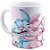 Caneca Personalizada Stitch  – 325ml em Porcelana - Imagem 1