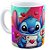 Caneca Personalizada Stitch  – 325ml em Porcelana - Imagem 1
