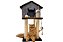 Casinha de Gato com Arranhador Sustentável Luppet Cinza e Marrom (LP9035-03) - Imagem 3