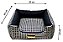Cama Quadrada para Cachorro ou Gato Luppet Luxo Preto Vime (LP88018-02) - Imagem 7