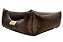 Cama Quadrada para Cachorro ou Gatos Super Luxo Luppet Marrom (LP88016-03) - Imagem 7
