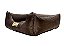 Cama Quadrada para Cachorro ou Gatos Super Luxo Luppet Marrom (LP88016-03) - Imagem 6