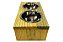 Luppet Comedouro para Cães e gatos Toronto Elevado e com potes de Inox P, 35x18 - Imagem 2