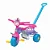 Triciclo Magic Toys Tico-Tico Uni Love 2570 com Luz Haste + Aro de Proteção Removível - Imagem 1
