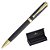CANETA CROWN BARON ESF PRETA COM OURO AMARELO - Imagem 1