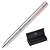 CANETA CROWN BULLET ESF PRATA COM OURO ROSA - Imagem 1