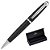 CANETA CROWN DREZDEN SILVER ESF PRETA - Imagem 1