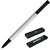 CANETA CROWN GEEK TINT PRATA - Imagem 1