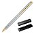 CANETA CROWN LIBRA GOLD ESF PRATA - Imagem 1
