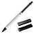 CANETA CROWN METALIC ESF PRATA - Imagem 1