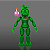 High Score Chica (Glow) Action Figure - Imagem 3