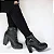 Coturno Feminino Moleca Salto Alto - Imagem 6