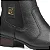 Bota Pegada Feminina em Couro Preto - Imagem 2
