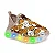 Tênis Infantil Novopé Goods Ursinhos LED Solado Branco - Imagem 1