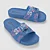 Chinelo Slide Azul Disney Stitch Zaxy - Imagem 1