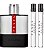 Coffret Prada Luna Rossa Carbon 100ml + 2 Travel 10ml - Imagem 2