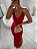 Vestido Tricot SANDY  Vermelho - Imagem 2