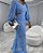 Vestido Tricot Dubai AZUL - Imagem 3