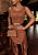 Vestido Franja PALOMA Marrom - Imagem 3