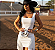 Vestido Franja Luana Branco - Imagem 2