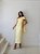 Vestido Midi Samanta Amarelo - Imagem 1