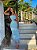 Vestido Tricot Dandara Azul - Imagem 1
