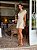 Vestido Tricot Raphaeli Nude - Imagem 1