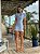 Vestido Tricot Raphaeli Azul - Imagem 1