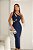 Vestido Midi Malu Azul marinho - Imagem 2