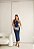 Vestido Midi Malu Azul marinho - Imagem 3
