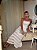 Vestido Midi  tricot Fiorella Off - Imagem 1