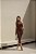 Vestido Midi Vicky Marrom - Imagem 1