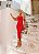 Vestido midi Brisa Vermelho - Imagem 1