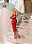 Vestido midi Brisa Vermelho - Imagem 2