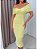 Vestido Tricot Francesca Amarelo - Imagem 1