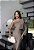 Vestido Mídi Aurora Prada TAUPE - Imagem 1