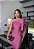 Vestido Mídi Aurora Prada Rosa Chá - Imagem 1