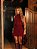 Vestido Darling Bordo - Imagem 1