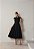 Vestido Midi elegance Preto - Imagem 1