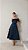 Vestido Midi Belleze Azul marinho - Imagem 1