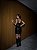Vestido curto Croco Preto - Imagem 3