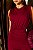 Vestido Midi Mari Bordo - Imagem 3