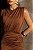 Vestido Midi Mari Marrom - Imagem 1