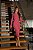 Vestido Midi Silvia - Rosa chá - Imagem 1